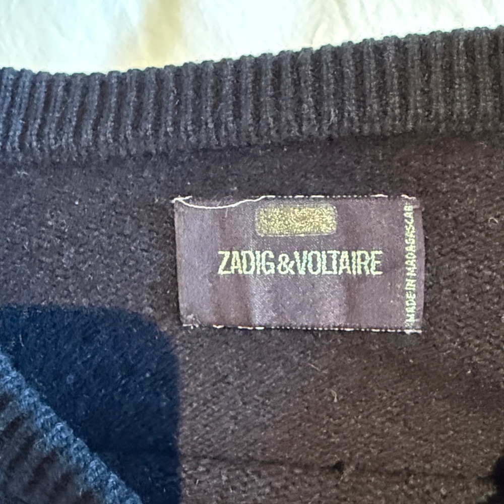 Zadig & Voltaire Baly Bis Heart Sweater - Picture 2 of 5